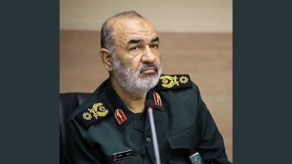 Hossein Salami, chefe da Guarda Revolucionária do Irã