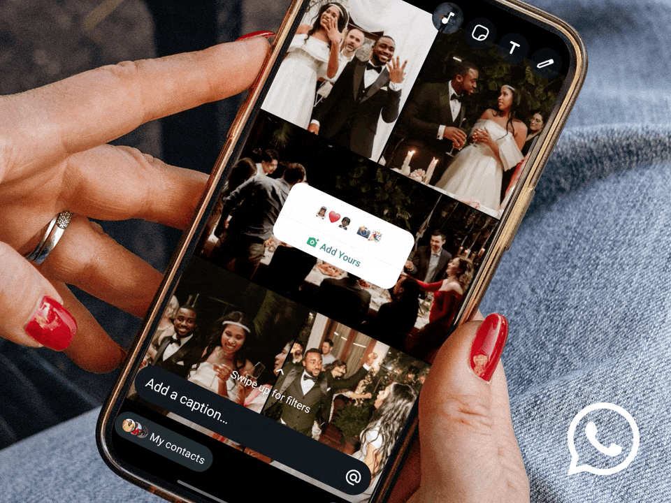 Status do WhatsApp fica cade vez mais próximo da identidade do Instagram
