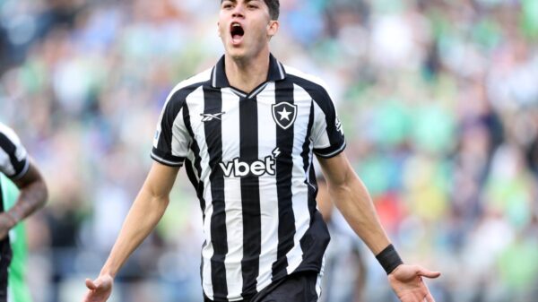 Botafogo comemora gol contra o Seattle Sounders no Mundial de Clubes