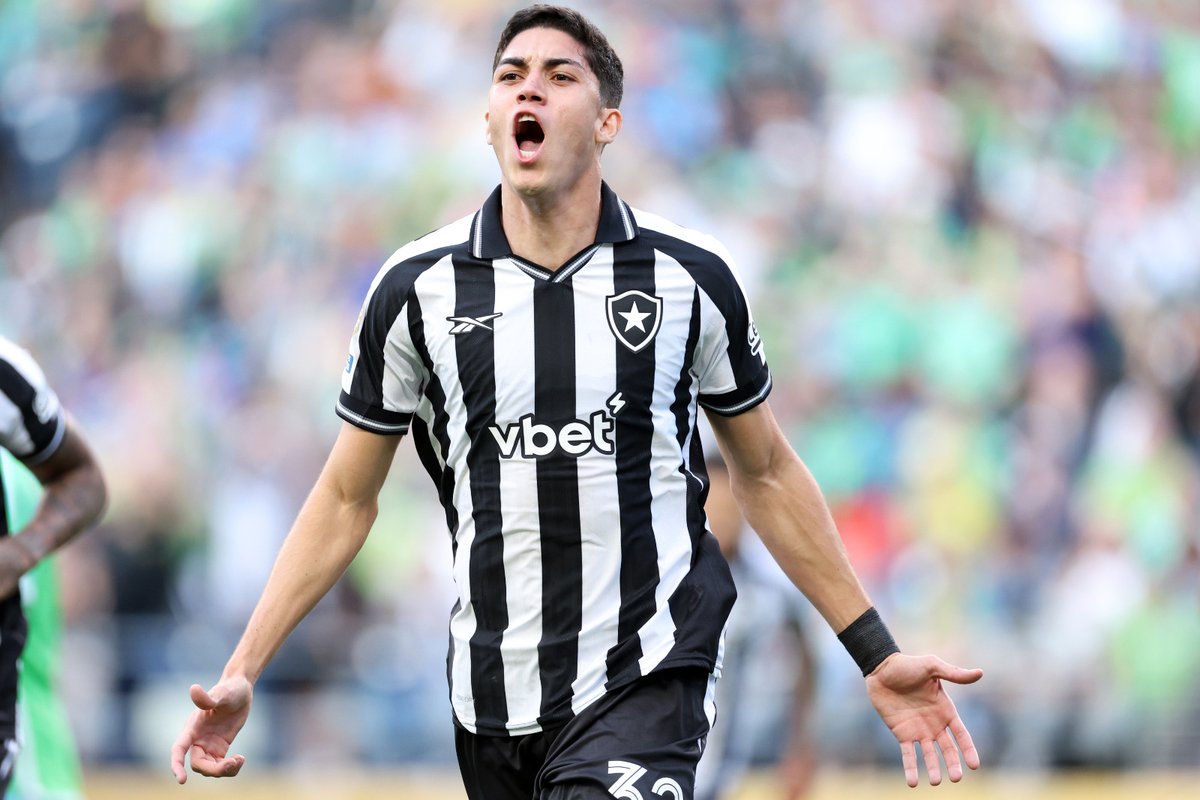 Botafogo comemora gol contra o Seattle Sounders no Mundial de Clubes