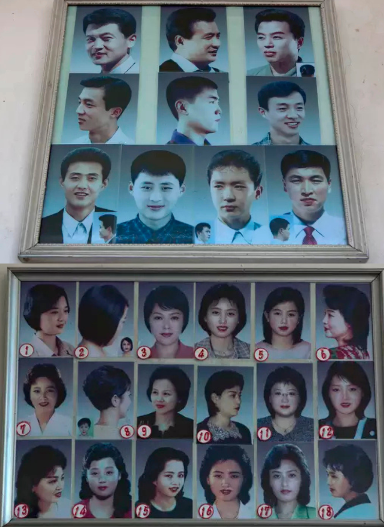 Cortes de cabelo Coreia do Norte