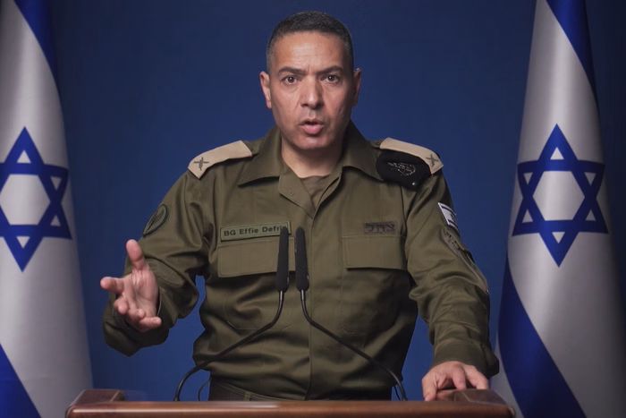 porta-voz do exército israelense