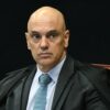 Alexandre de Moraes durante sessão no STF