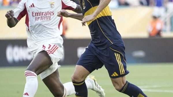 Benfica contra o Boca Juniors no Mundial