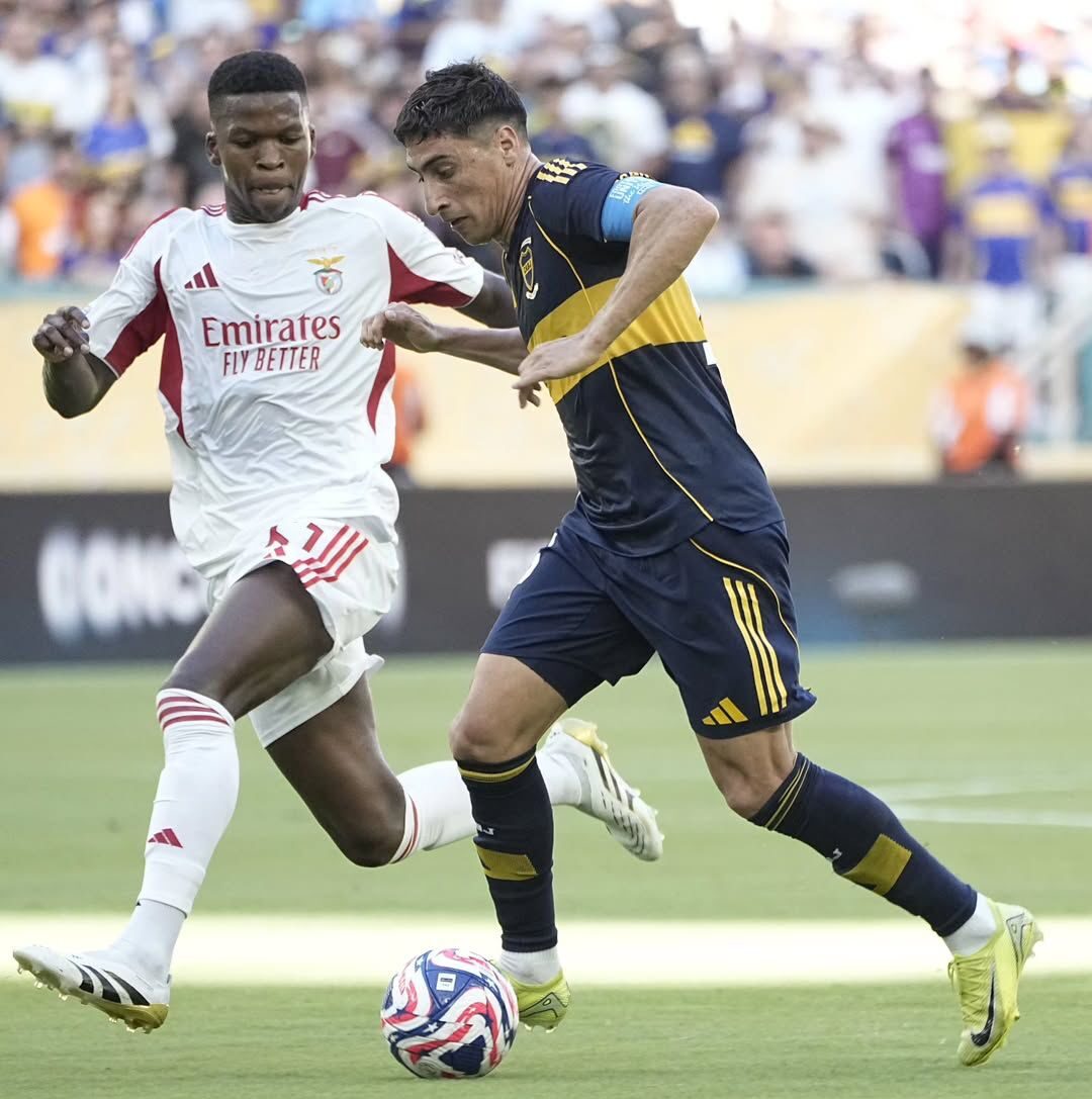 Benfica contra o Boca Juniors no Mundial