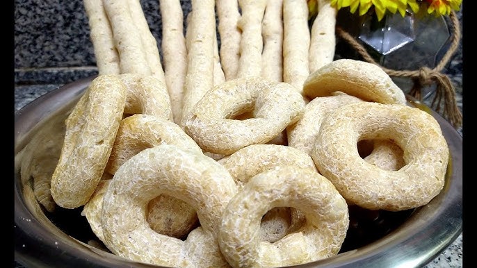 biscoito de polvilho assado e crocante