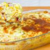 arroz de forno com frango desfiado