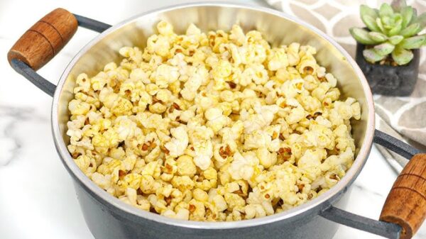 segredo da pipoca de cinema