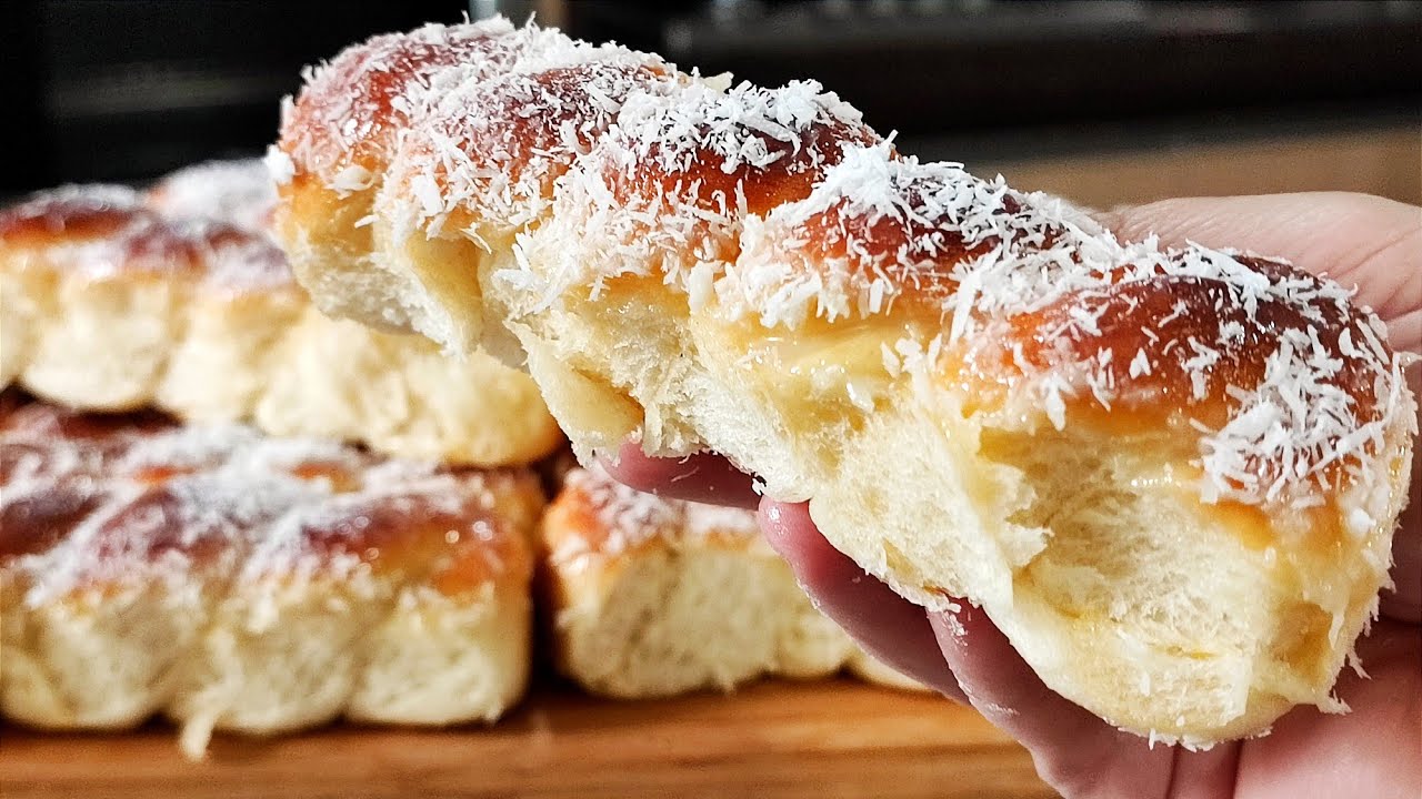 rosca tradicional leite condensado e coco