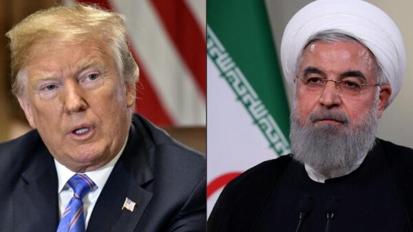 Donald Trump e Hassan Rouhani