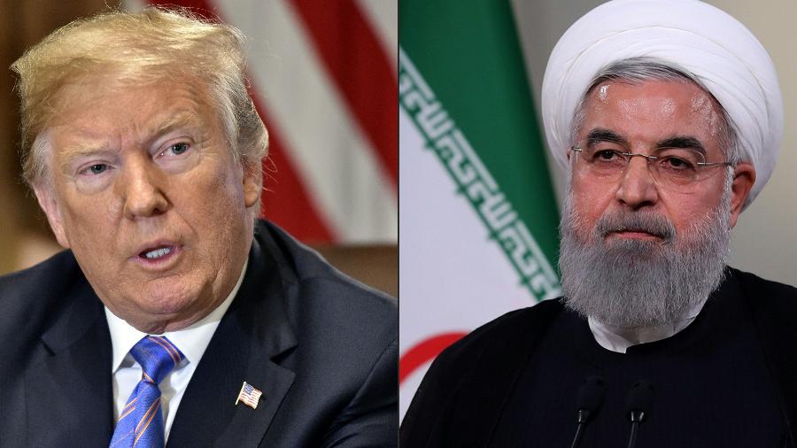 Donald Trump e Hassan Rouhani